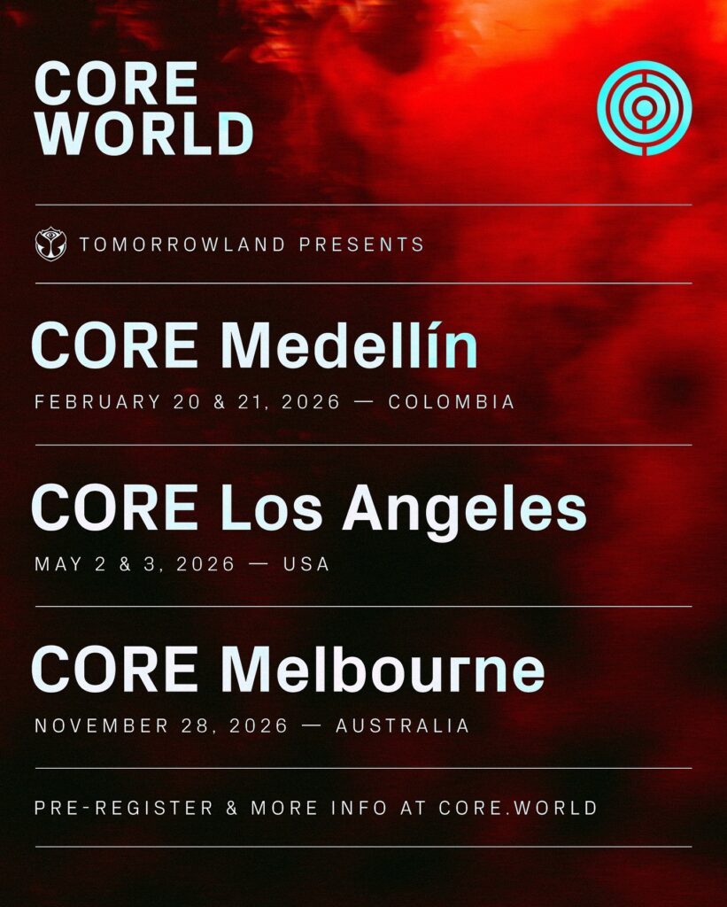 Core Medellín, Los Angeles, and Melbourne 2026 - Dates