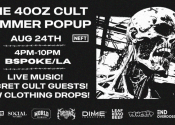 40oz Cult Summer Popup 2025 - Date & Venue