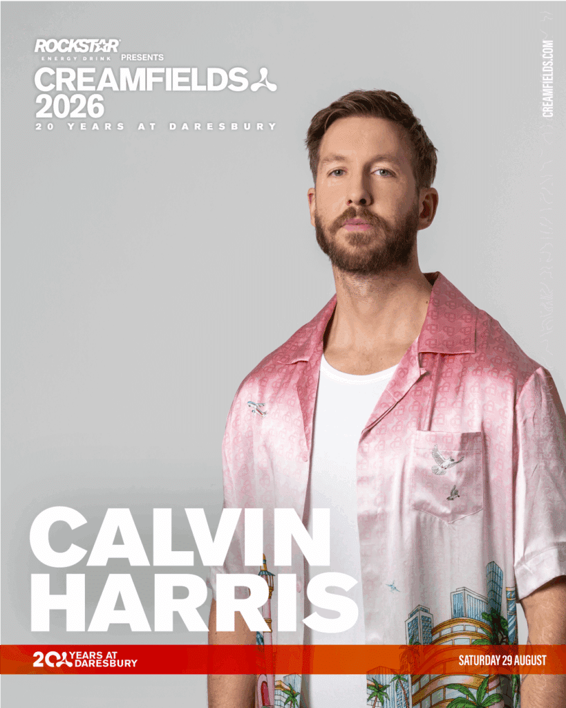 Creamfields 2026 Calvin Harris Headliner