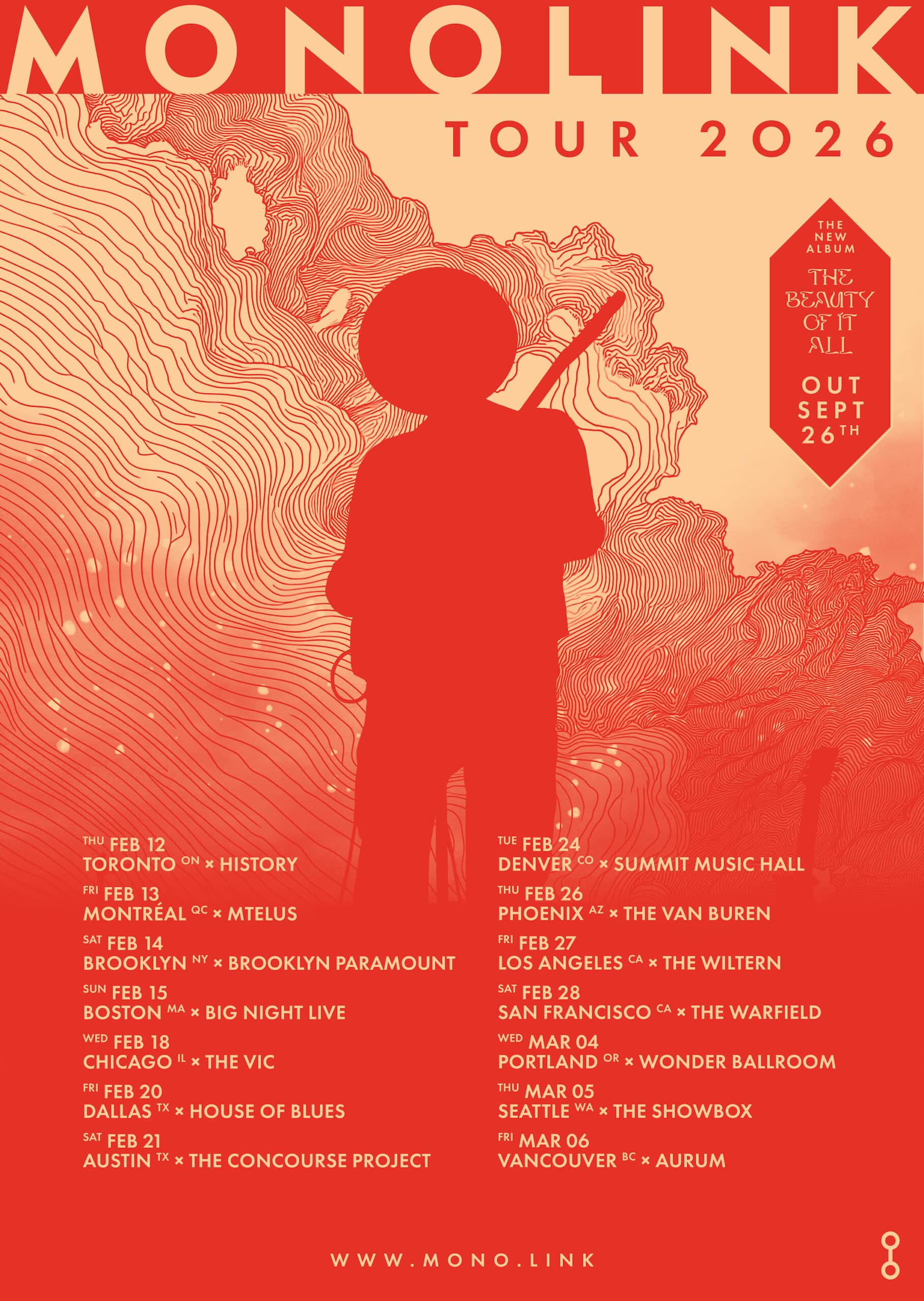 Monolink US Tour 2026