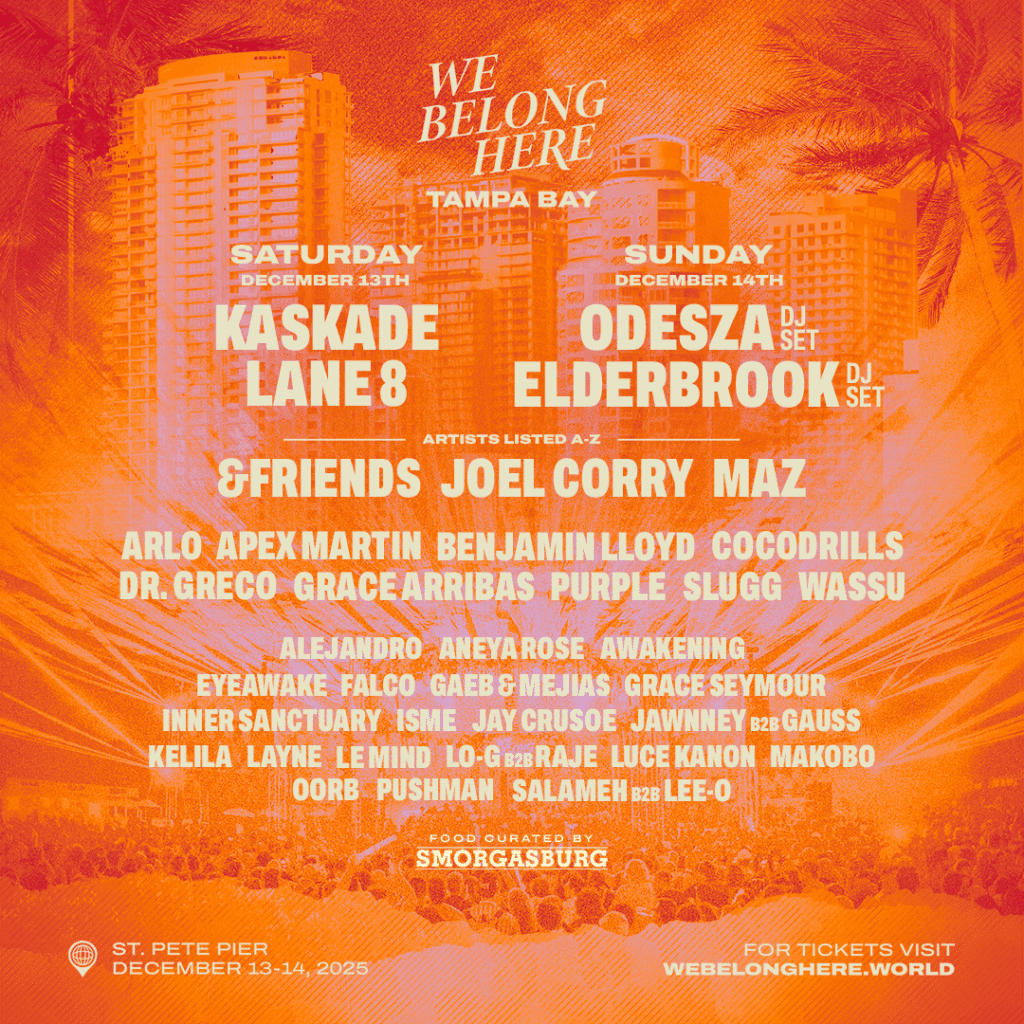 We Belong Here Tampa Bay 2025 - Lineup