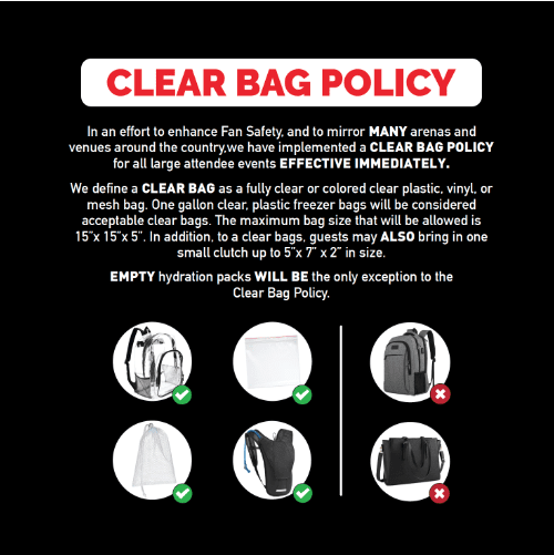 Goldrush Music Festival 2025 Bag Policy