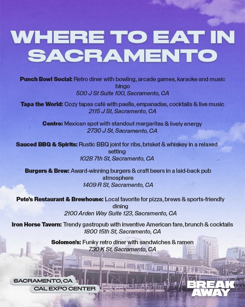 Breakaway NorCal 2025 - What to Do in Sacramento