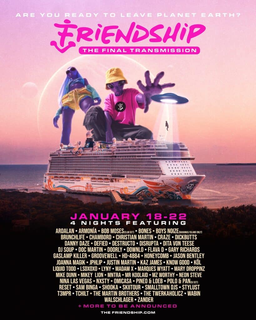 Friendship 2026 - Lineup
