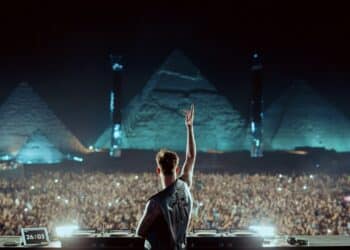 Anyma Great Pyramids of Giza Egypt