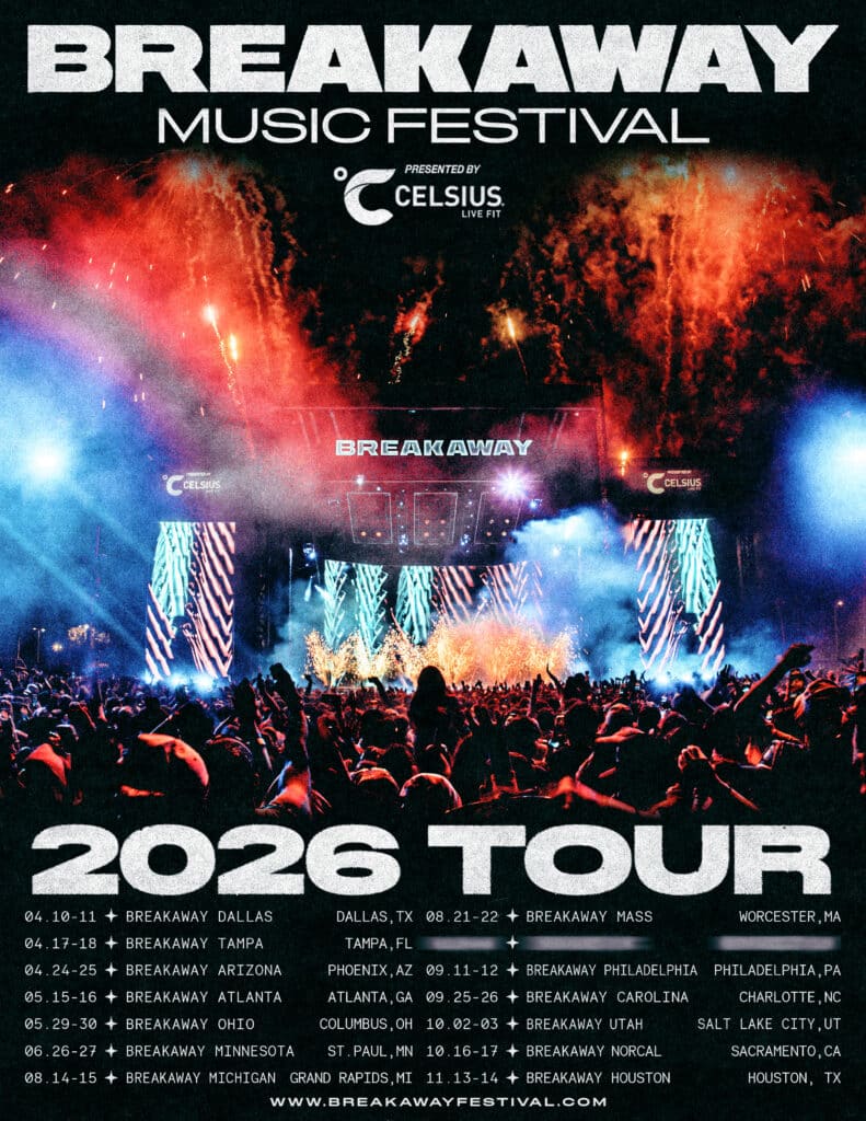 Breakaway Music Festival 2026 Schedule