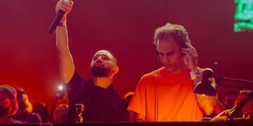 HARD Summer 2023 Skrillex b2b Four Tet