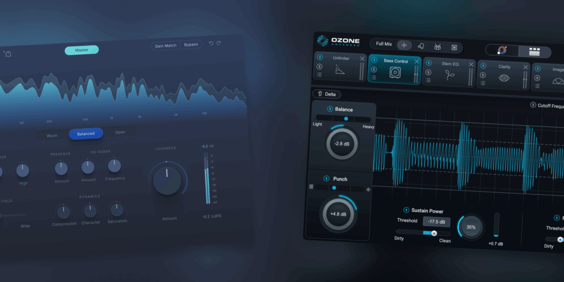LANDR Mastering Plugin vs Ozone 12