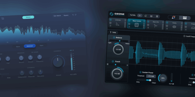 LANDR Mastering Plugin vs Ozone 12