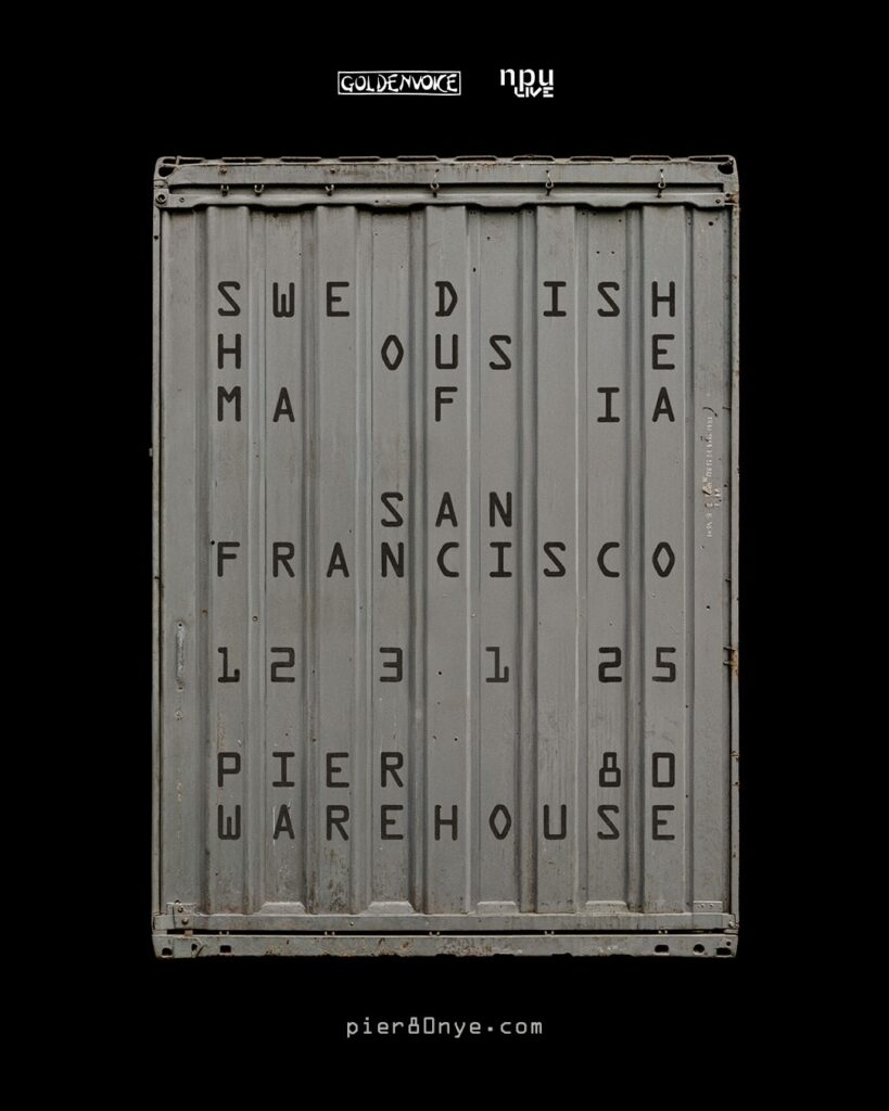 Swedish House Mafia San Francisco New Year's Eve 2025