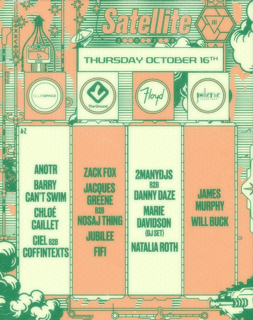 III Points Festival 2025 - Satellite Shows Thursday