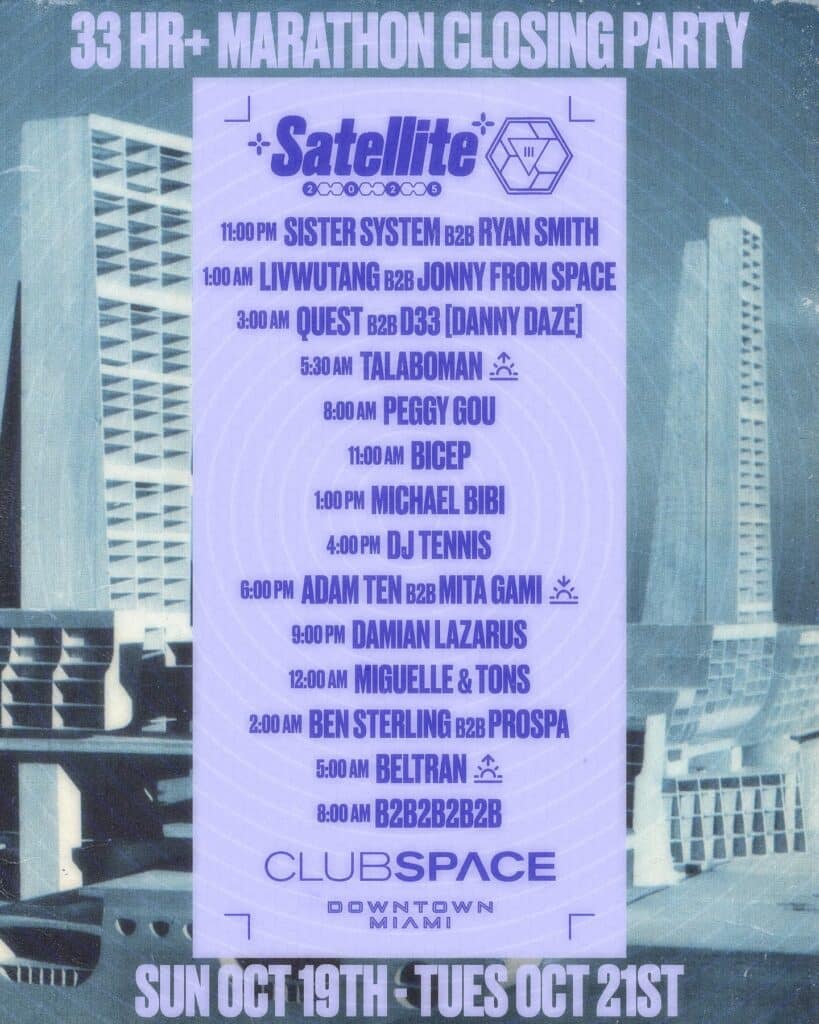 III Points Festival 2025 - 33+ Hour Marathon Closing Party