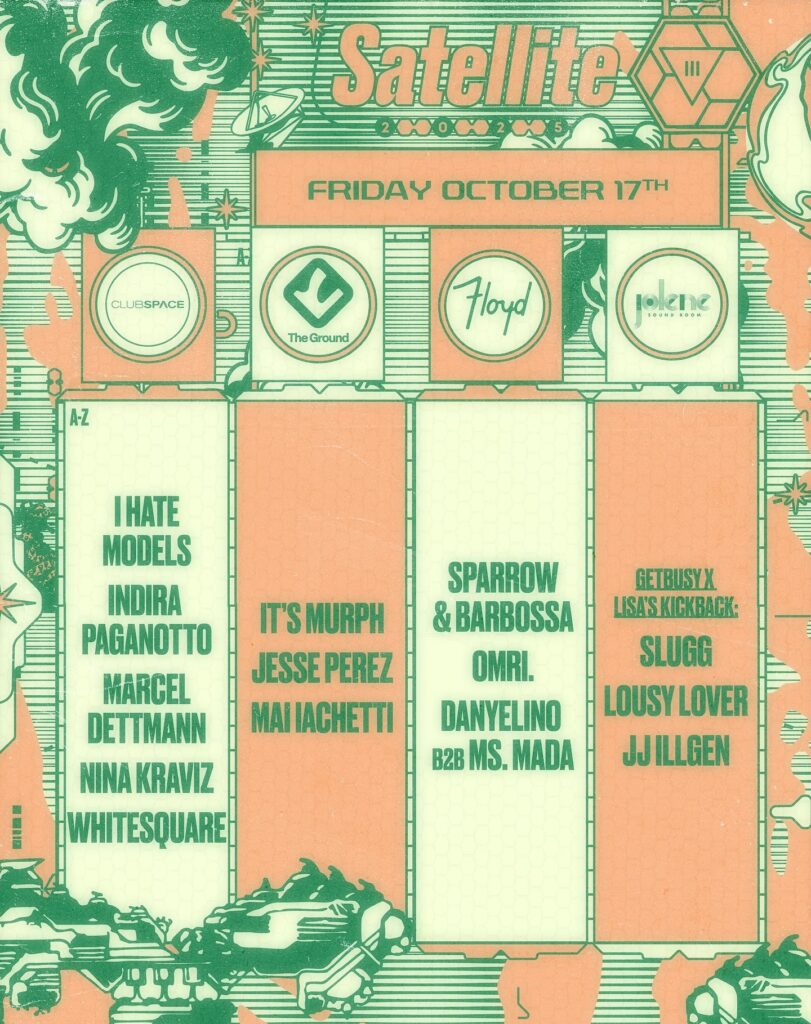 III Points Festival 2025 - Satellite Shows Friday