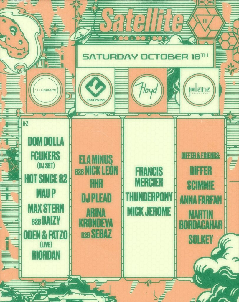 III Points Festival 2025 - Satellite Shows Saturday