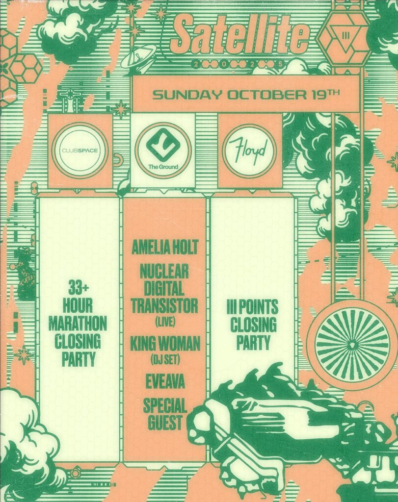 III Points Festival 2025 - Satellite Shows Sunday