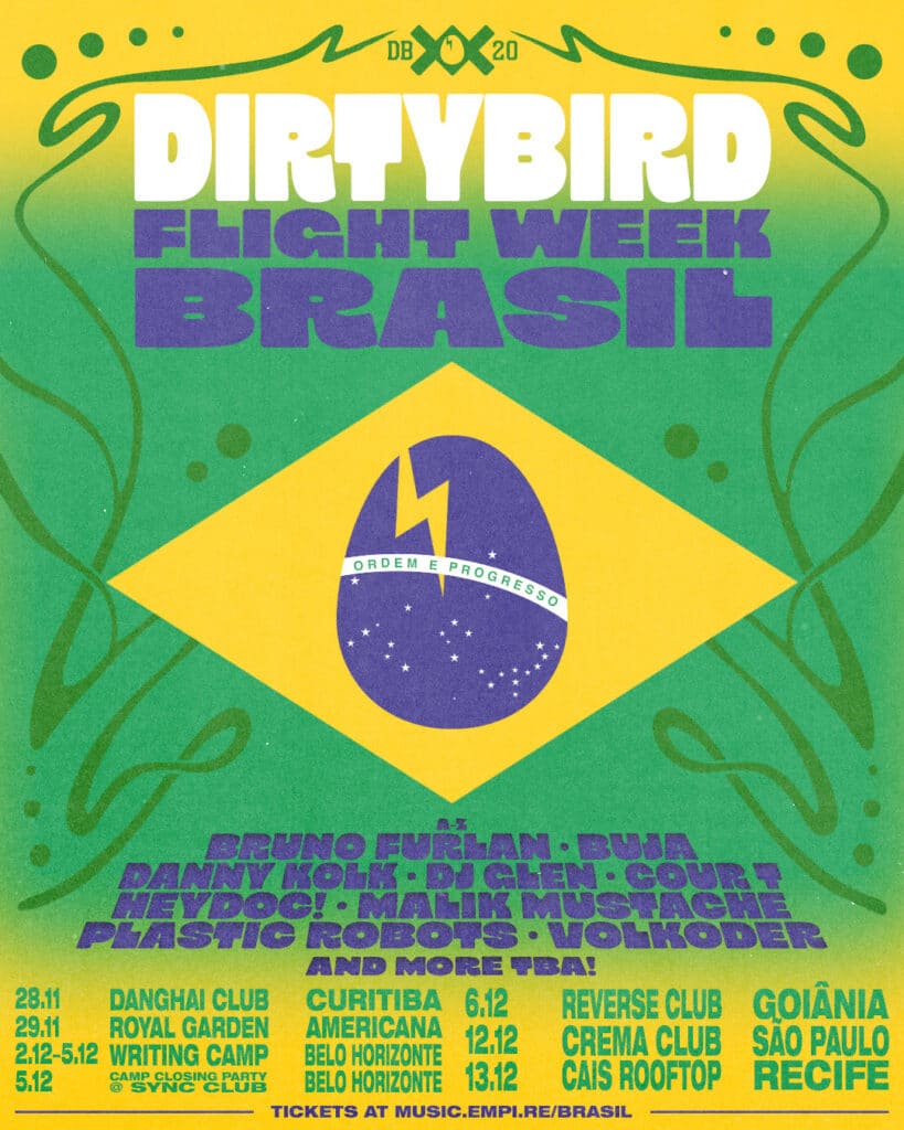 dirtybird take flight brazil poster