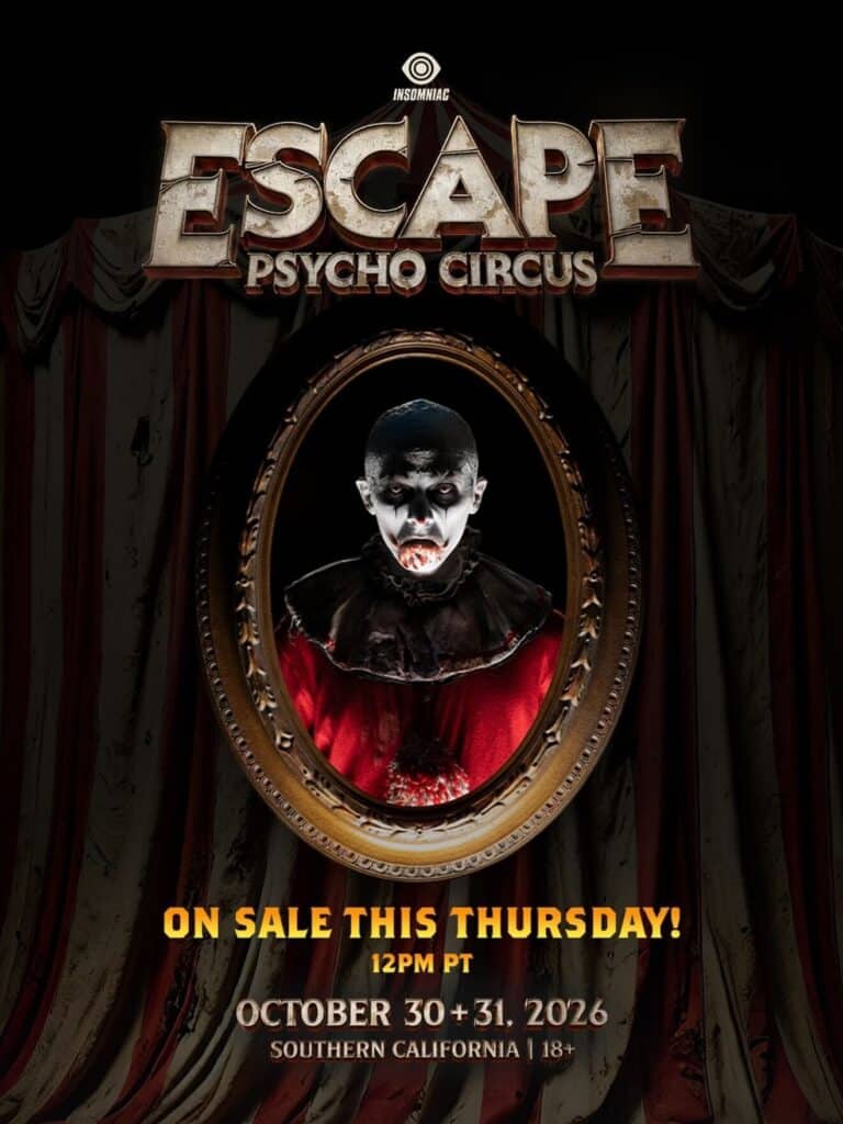 Escape Psycho Circus 2026 Presale