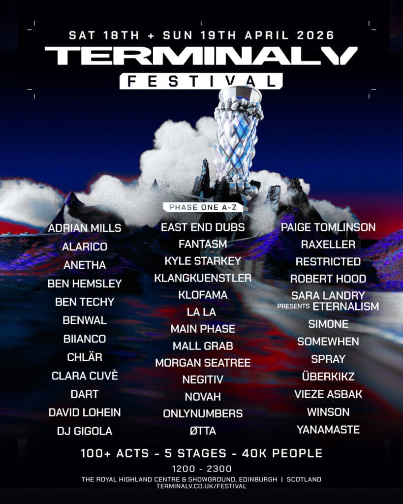 Terminal V 2026 – Phase 1 Lineup