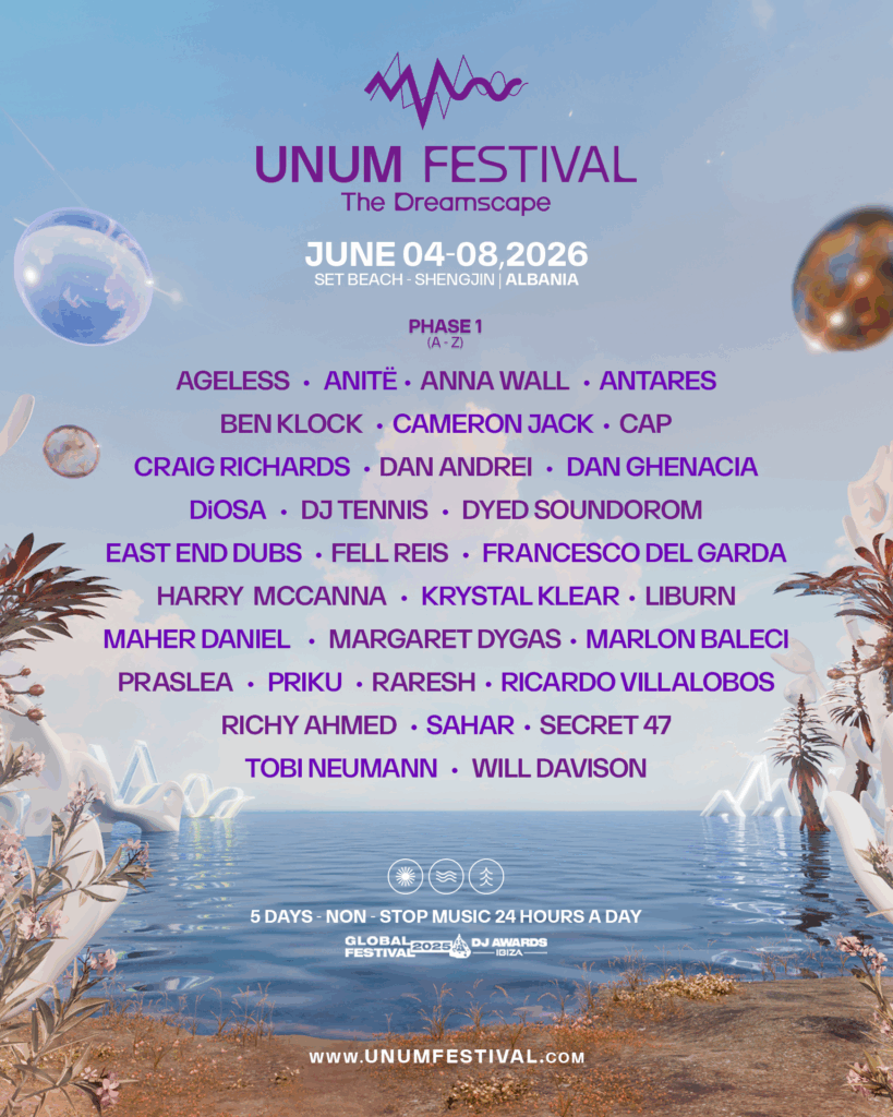 UNUM Festival 2026 Phase 1 Lineup