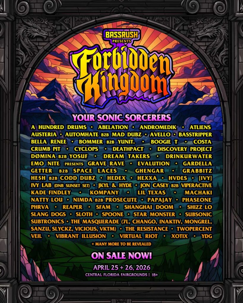 Forbidden Kingdom 2026 - Phase 1 Lineup