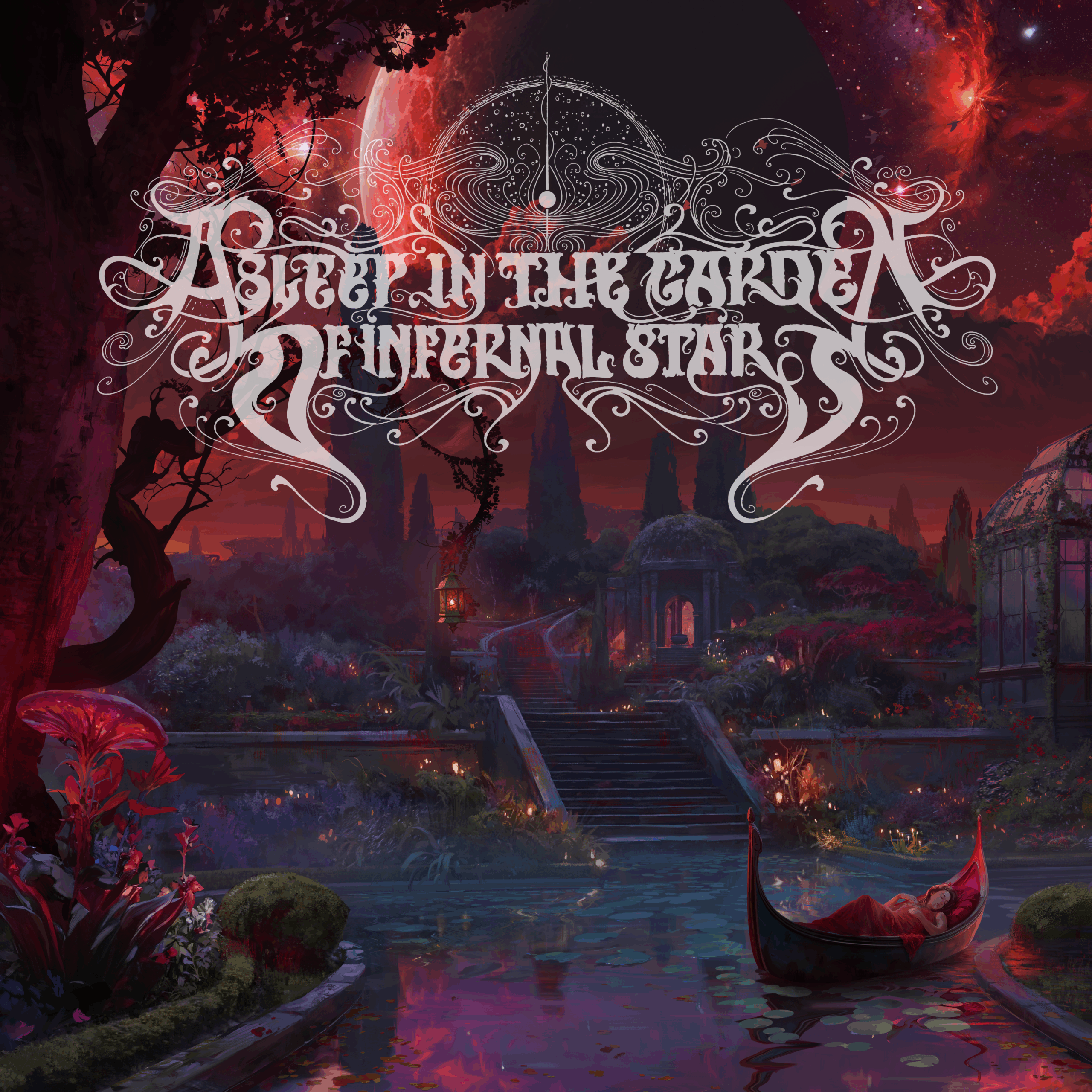 Seven Lions' "Asleep in the Garden of Infernal Stars" album art