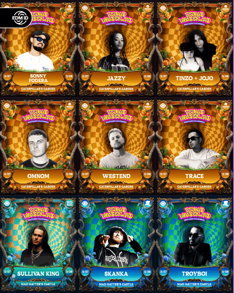 Beyond Wonderland SoCal 2026 Lineup