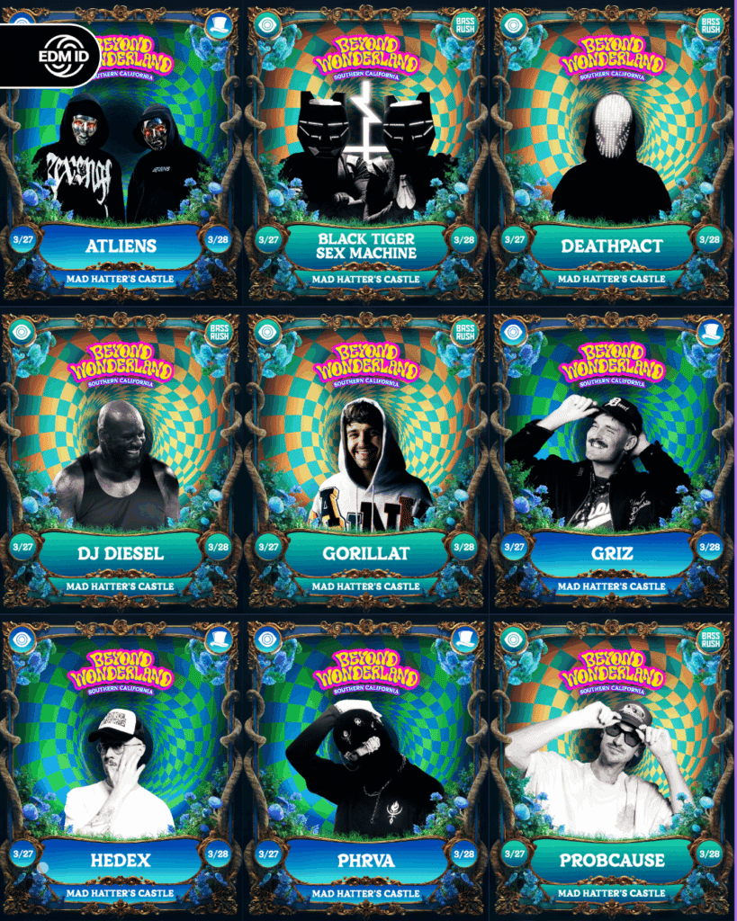 Beyond Wonderland SoCal 2026 Lineup