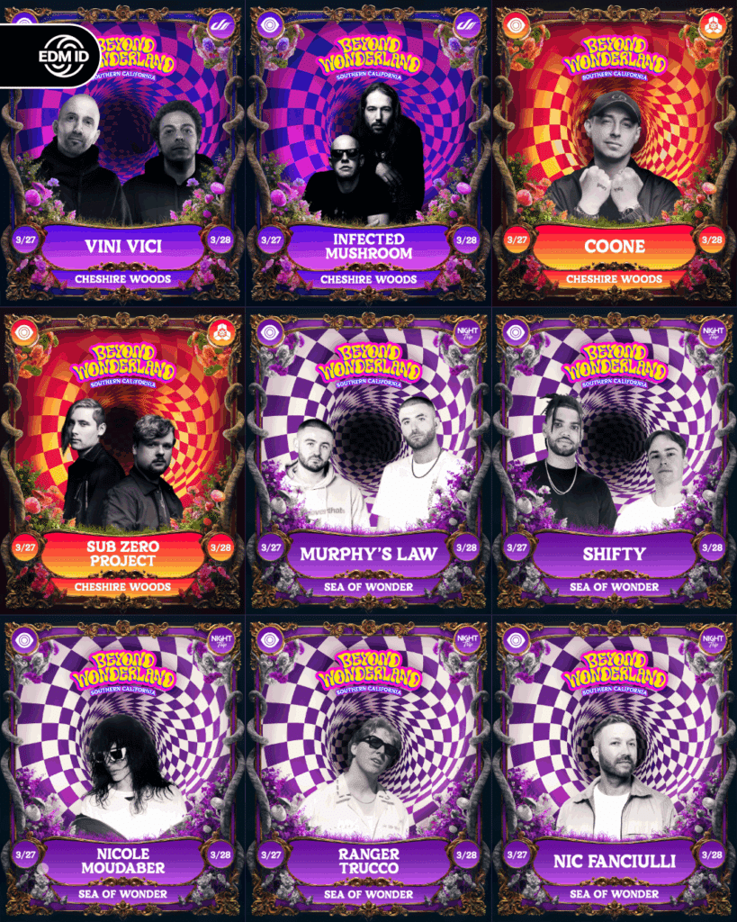 Beyond Wonderland SoCal 2026 Lineup