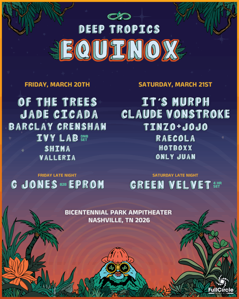Deep Tropics Equinox 2026 Lineup
