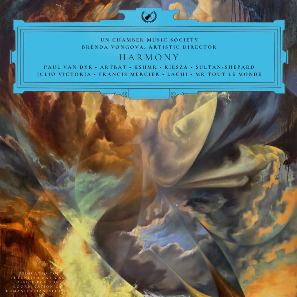 United Nations Chamber Music Society 'HARMONY' album art