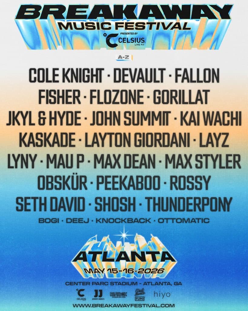 Breakaway Atlanta 2026 Lineup