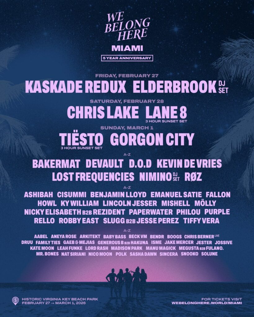 We Belong Here Miami 2026 Lineup
