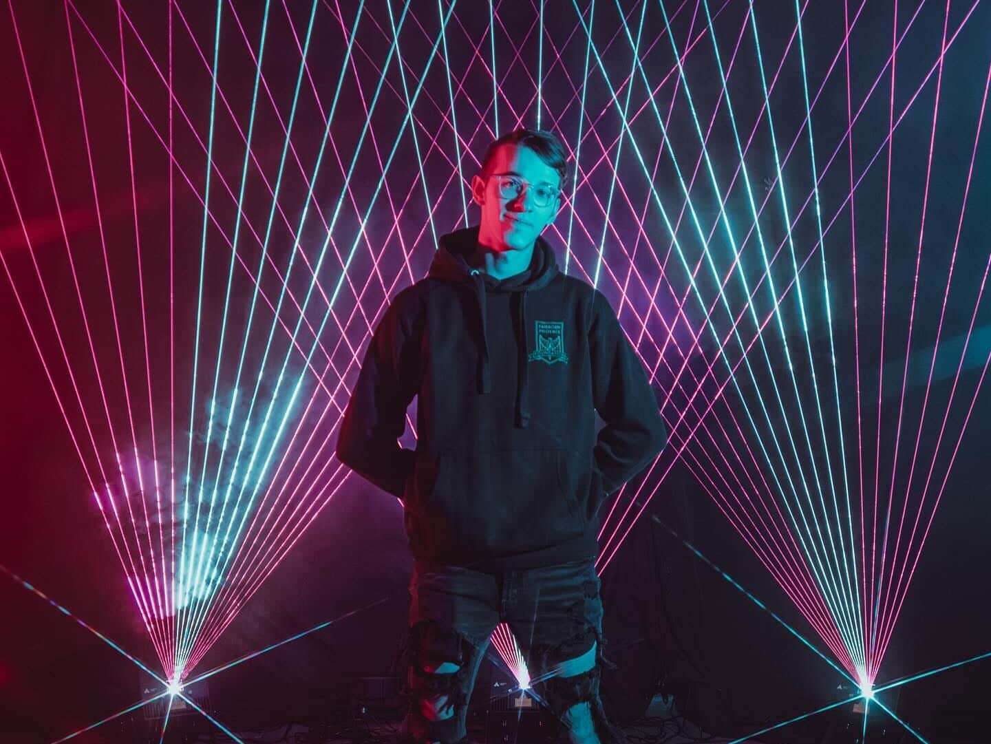 Dreaming in Laser with Levity Lasershow Designer Corbin Sharpe