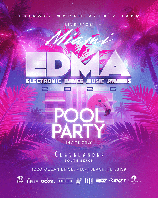 SHIFT Miami 2026 EDMA Pool Party