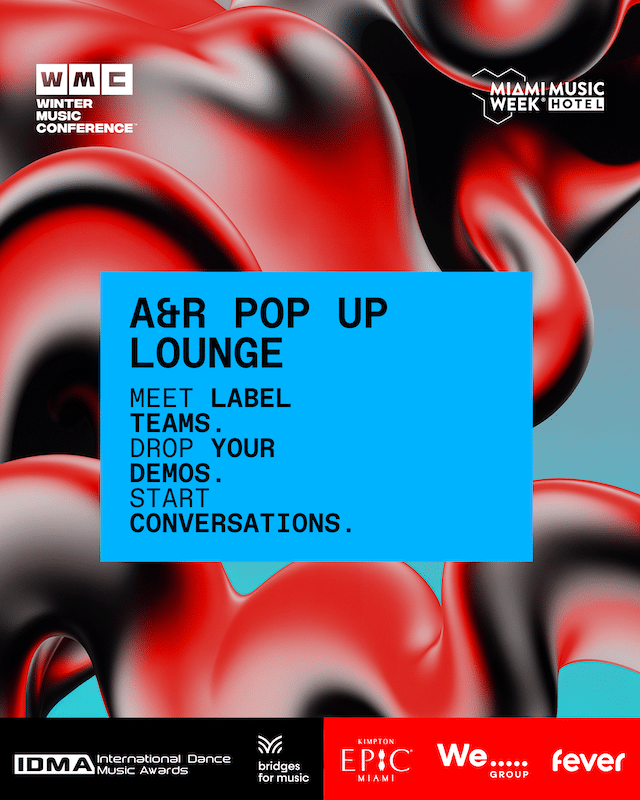 Winter Music Conference 2026 A&R Pop-Up Lounge
