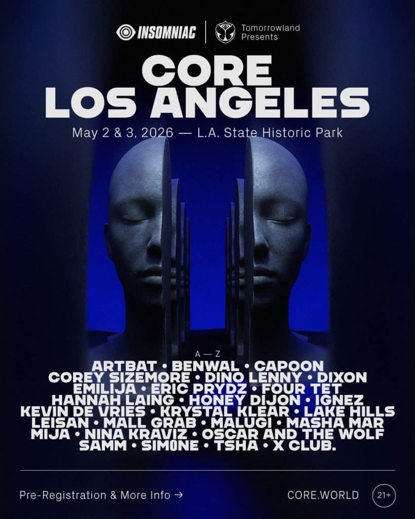 CORE Los Angeles 2026 - Lineup