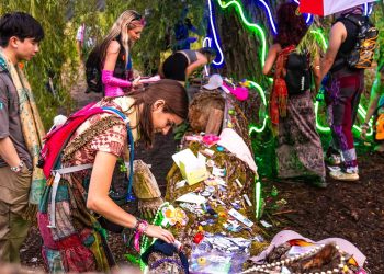 Electric Forest Giving Tree