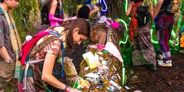 Electric Forest Giving Tree