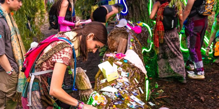 Electric Forest Giving Tree