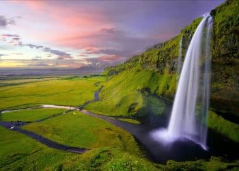 Iceland Eclipse landscape photo