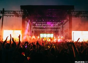 Calvin Harris at Coachella 2014
