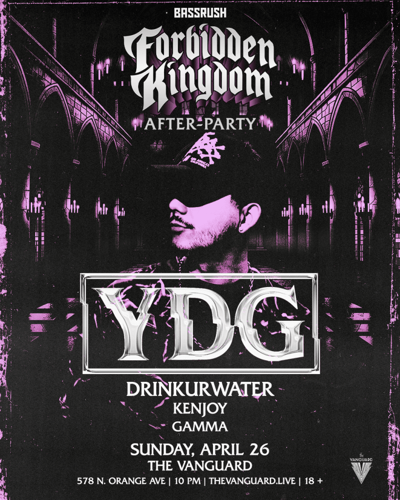 YDG Forbidden Kingdom 2026 Afterparty