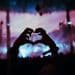 Tomorrowland 2025 Hand Heart PLUR