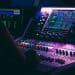 Producer in studio