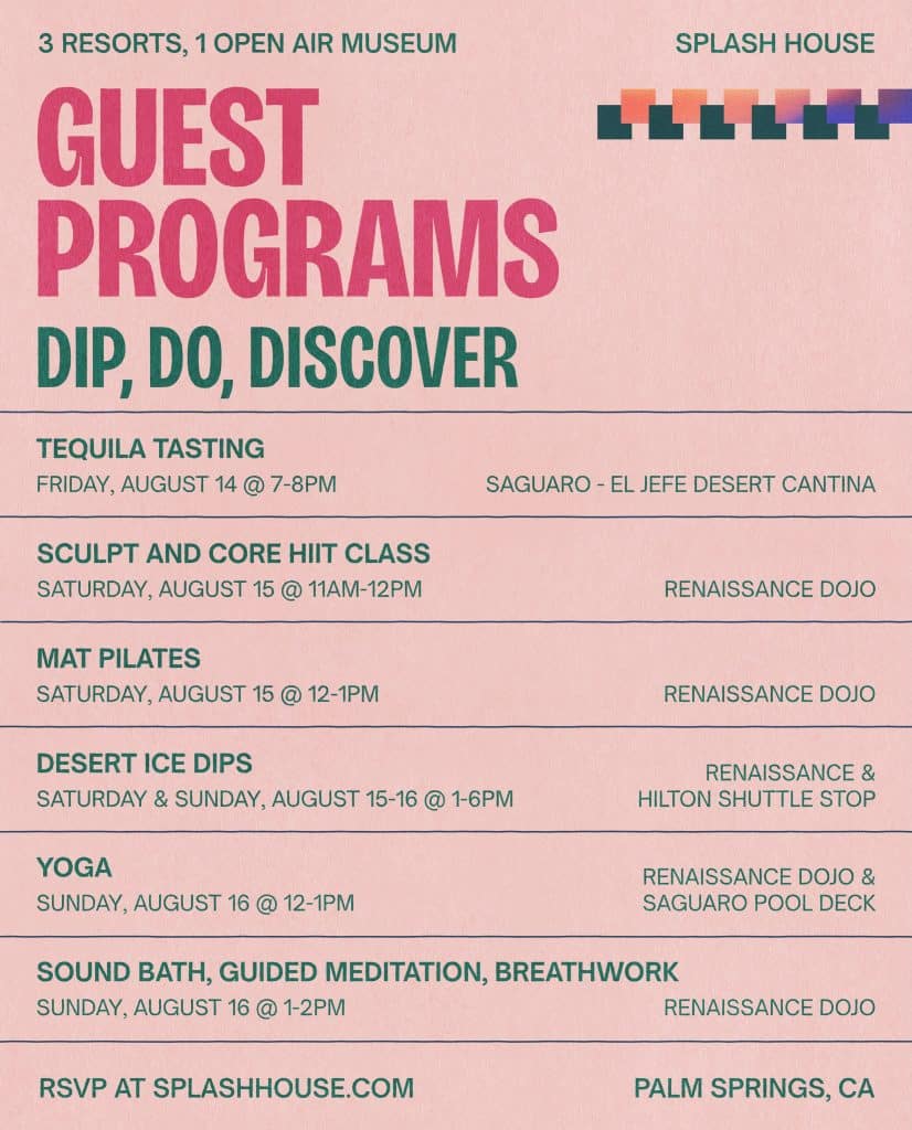 Splash House 2026 Guest Programs W2